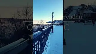 #quebeccity #quebec #quebecregion #beautifulquebec #winterincanada #winterinquebec #qu&eacute;beccity