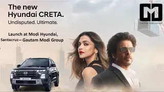 2024 Hyundai CRETA Launch @Modi Hyundai Santacruz - Gautam Modi Group