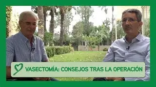 VASECTOMÍA: consejos tras la operación