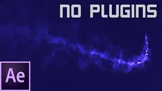 Учебное пособие по созданию следов Magic Particles в After Effects. Без плагинов.