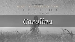 Carolina - Taylor Swift (Karaoke w/ backing vocals)