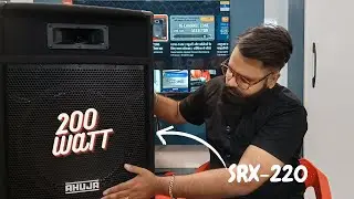 AHUJA 200 WATT SPEAKER BOX | 15 INCH | SOUND TESTING