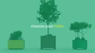 Meet FERN the freestanding economical planter solution