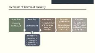 Criminal Law II - Substantive Criminal Law - Concurrence, Causation, Harm, and Mistake of Fact