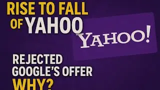 Rise to fall of Yahoo|| rejected Google's offer.😱🤝💡