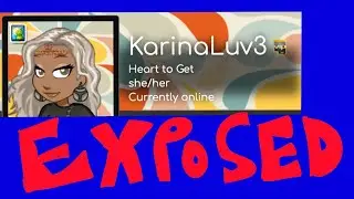 Karinaluv3 exposed!!! Woozworld