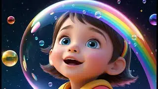Splish, Splash, A Rainbow Bath | Colorful Bath Time Song for Toddlers | Fun Nursery Rhyme for Kids