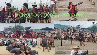 Lao Ong Mo Indegnious games competition ( Angphang village)