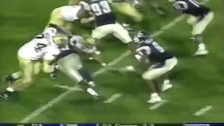 UConn Pitt Football 2004 Highlights