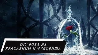 Бумажная роза - Красавицы и чудовище DIY Enchanted Rose | Beauty & the Beast