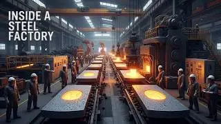 Inside a Steel Factory | Forging High-Quality Steel Step by Step