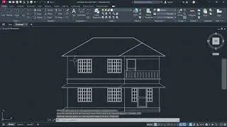 How to Draw Rooftop Plan and Elevation in AutoCADon MALAYALAM
