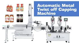 How To Use ZS-XG440T2 Automatic Metal Twist Off Capping Machine