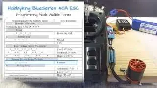 ESC Programming basics