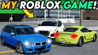 Я СОЗДАЮ СВОЮ ИГРУ-АВТОМОБИЛЬ ДЛЯ ROBLOX! (Янг-стрит, Онтарио)