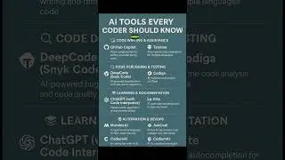 AI TOOLS EVERY CODER SHOULD KNOW 💻 | 2025 Edition