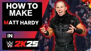 Как создать Мэтта Харди в WWE 2K25 | MS Gamzz