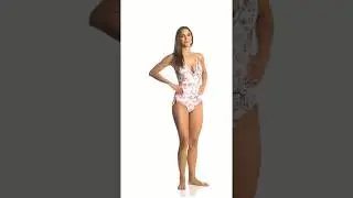 Seafolly Love Bird Halter One Piece Swimsuit | SwimOutlet.com