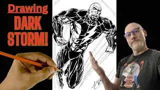 Drawing Kevin Grevioux&rsquo;s DARKSTORM!