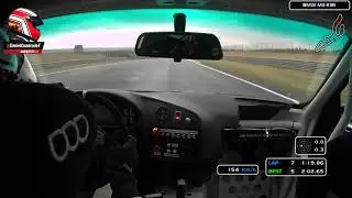 Estreno del M3 en el Jarama lloviendo