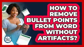 How To Remove Bullet Points From Word Without Artifacts? - Docs and Sheets Pro