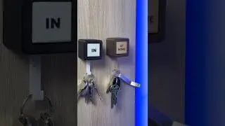 This 3D Printed Key Holder Changes Its Sign #3dprinting #household #keyholder