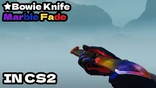 CS2 ★ Bowie Knife - Marble Fade CS2 Knife Showcase!