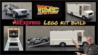 Набор Lego BTTF Delorean и грузовик Дока Брауна: сборка и обзор (с AliExpress)