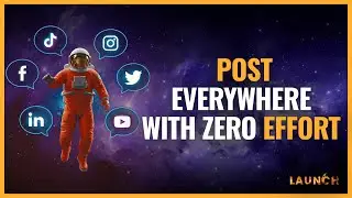 Struggling to Stay Consistent on Social Media? Automate Posts, DMs & Leads with AI | Launch AIO