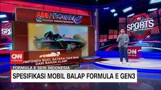 Spesifikasi Mobil Balap Listrik Formula E Gen3