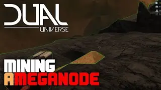 Dual Universe: Mining a 2000 KL Meganode ... IN REALTIME