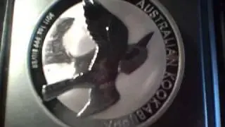 2011 Kookabura 1oz Silver coin in the flesh- Silver porn