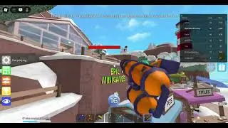 Why is roxy a simp for this snowman (Epic minigames roblox)