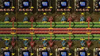 Mass Producing Red and Blue Circuits | Factorio