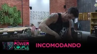 Competidores ficam incomodados com comportamento de Diego
