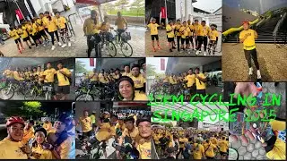 20km cycling 🚴 in Singapore 2025. Kidney dialysis foundation. Best memories ever @Ansugurun Vlog 
