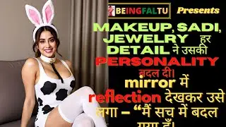 Beingfaltu crossdressing story hindi  Santosh ki crossdressing for college drama