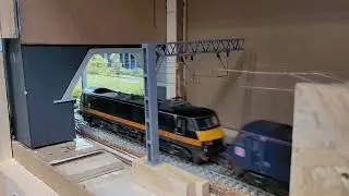 KMWL24 Day 2 - 90026 & 90034 on 4M25 - passing through the exposed tunnel section @makingtracks4949