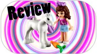 LEGO 41003 Olivia's Newborn Foal LEGO Friends Review - BrickQueen