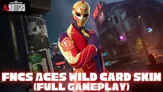 FNCS Aces Wild Card Skin (Full Gameplay) Fortnite Battle Royale Chapter 6 Season 1
