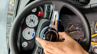 240sx s14 steering wheel and hub install