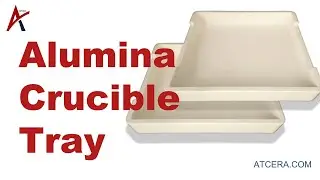Alumina Crucible Tray with Flat Bottom for Extreme Temp & Corrosion Resistance