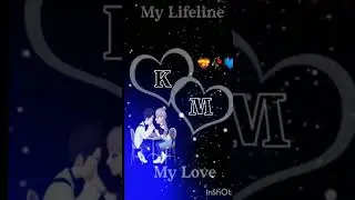 K M name love letter WhatsApp status, k+m naam ki love letter status #name