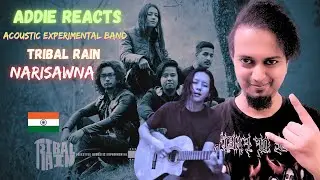 Tribal Rain - Nariswana REACTION | Фристайл-акустическая экспериментальная группа, Индия | Addie ...