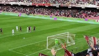 Salernitana 2 - 4 Empoli Rigore Pinamonti dalla Curva Sud che canta sullo 0-4