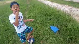 Achamos um pipa muito loko abandonado no Campo