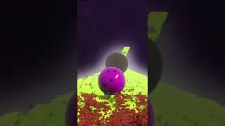 🔷🔴🎳 Learn Shapes with Kinetic Sand and Bowling Ball in a Fun Space Adventure Binkie TV