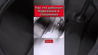 Как это работает. Мороженое в стаканчике. Часть 1. #discovery #shorts  #subscribe #comment  #follow