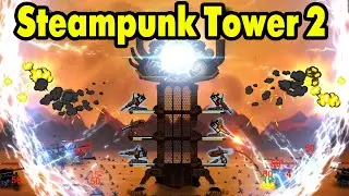 Steampunk Tower 2 #3 ЗАЩИТА ВИКТОРА 😎