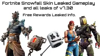 Snowfall Leaked Skin Gameplay & all leaks in v7.30